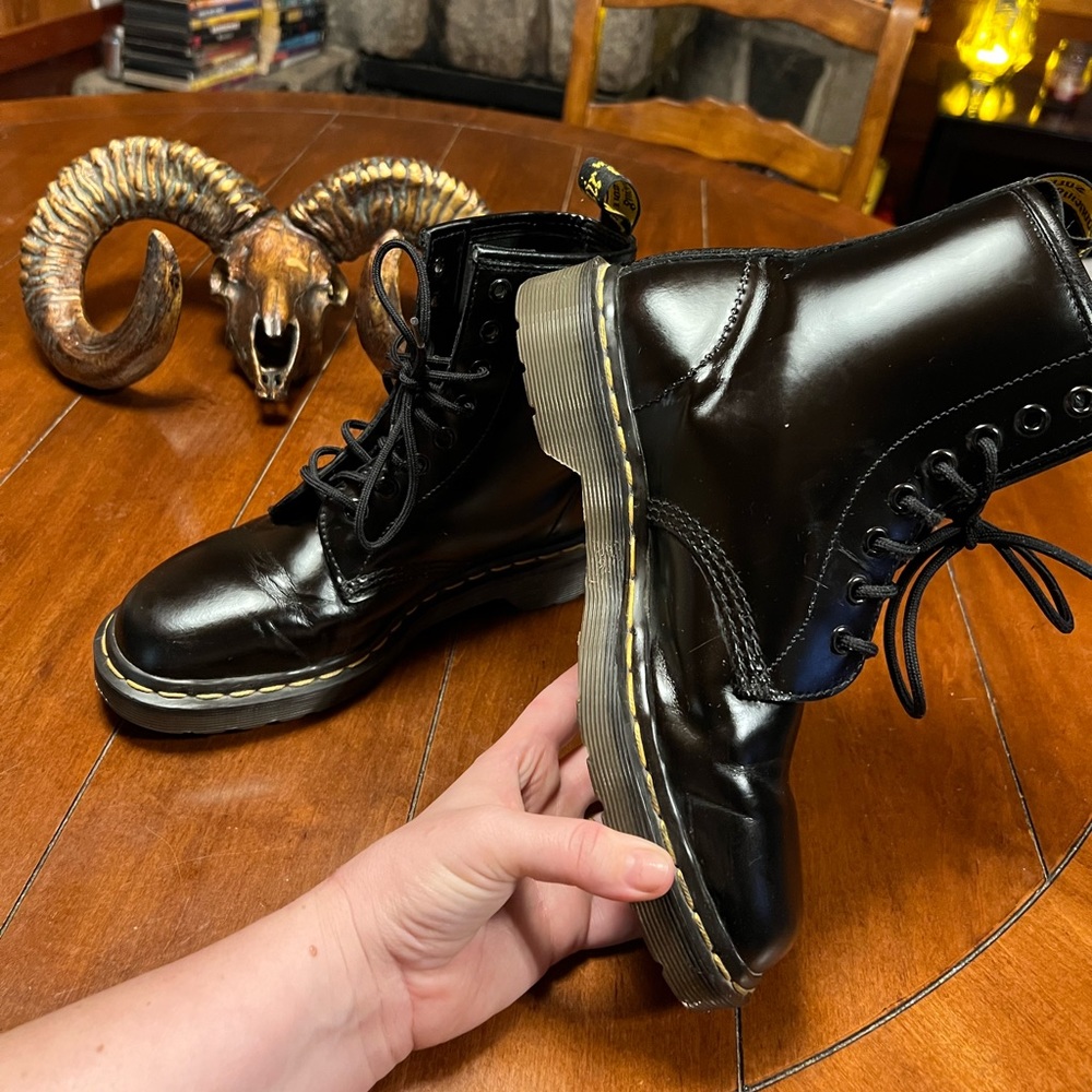 Dr. Martens 1460 Made In England Black Leather 7US 5UK